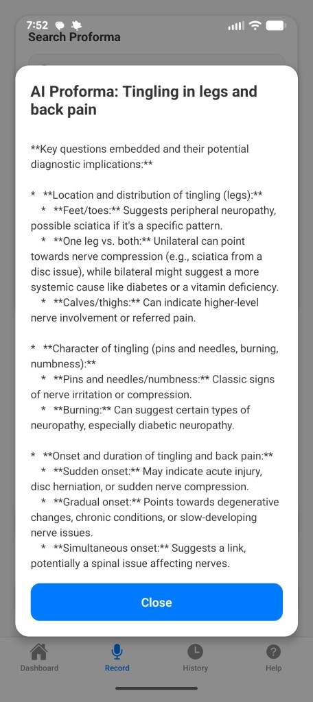 Neurological Proforma