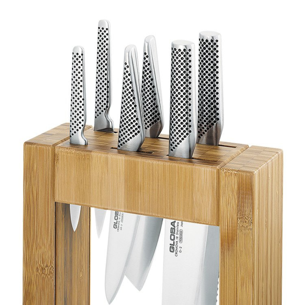 Global Ikasu 7pc Knife Block Set Kitchenware Australia Kitchenware