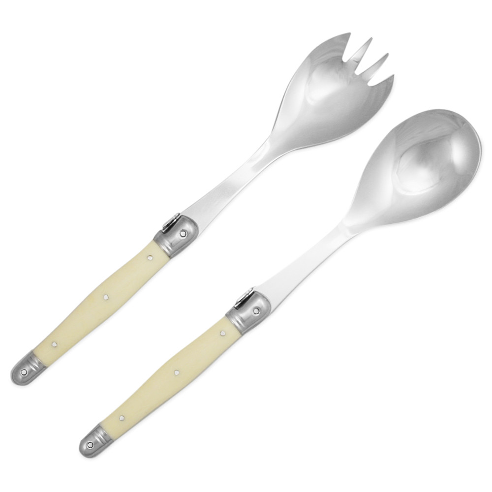 Laguiole Debutant Ivory Salad Servers Kitchenware Australia
