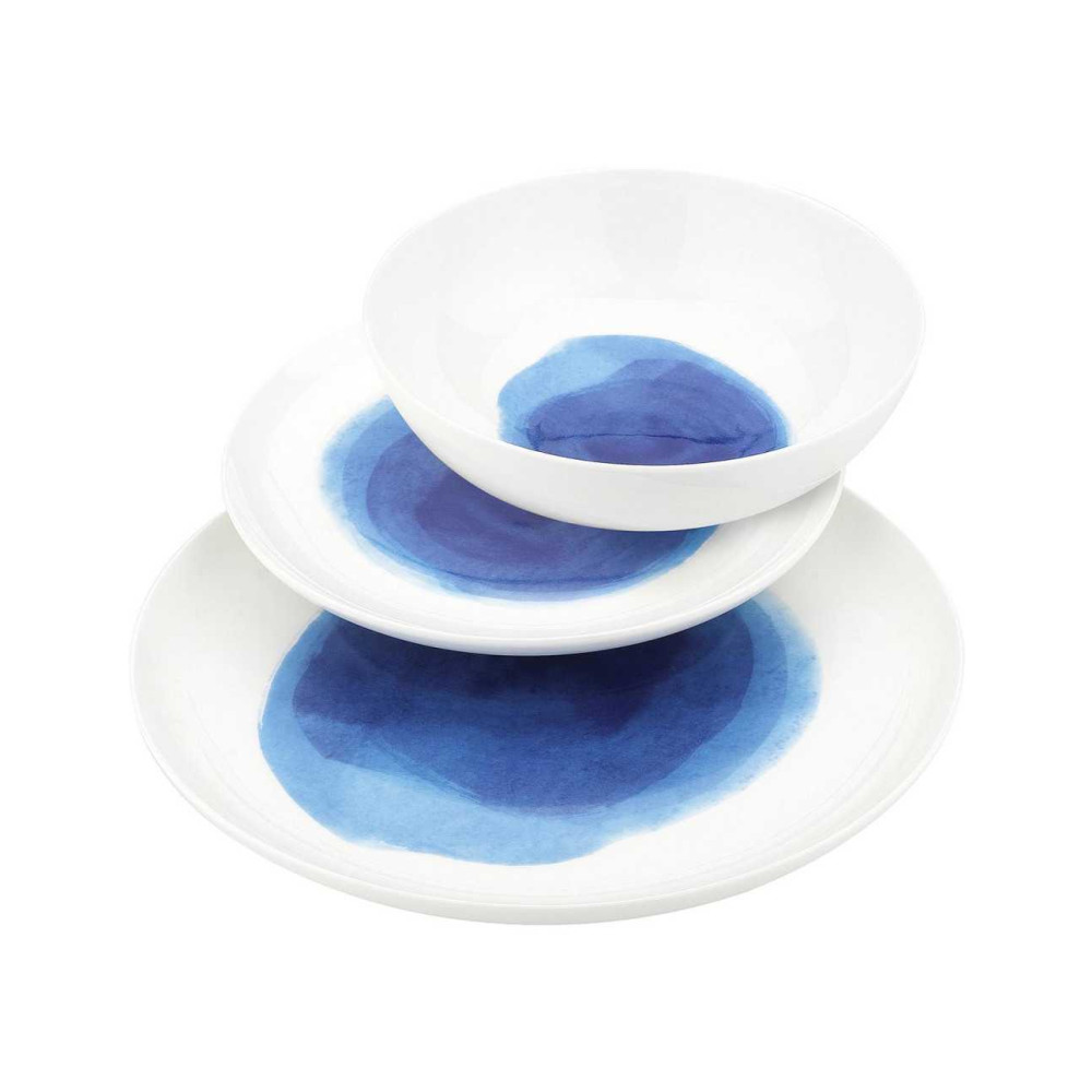 Ecology WaterColour Dinner Set 12pc Ocean Kitchenware Superstore
