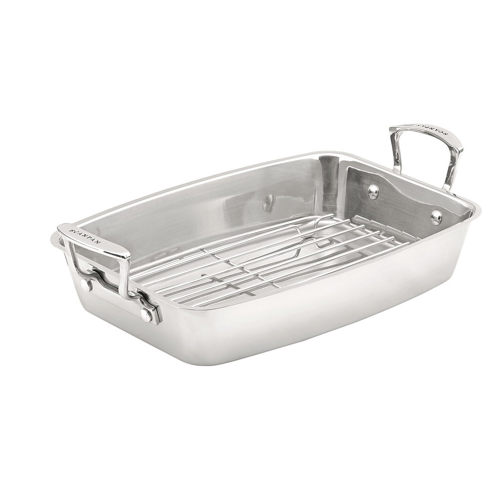 Scanpan Impact Roasting Pan With Rack (Medium) Kitchenware Australia