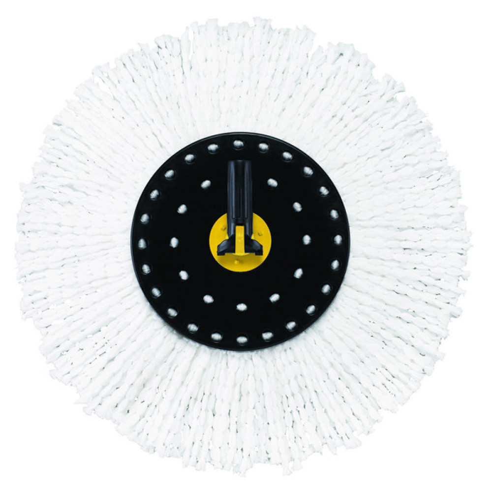 White Magic Spin Mop Professional Replacement Mop Head Kitchenware
