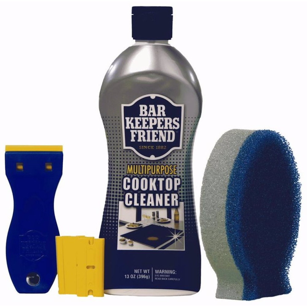 Bar Keepers Friend Cooktop Cleaning Kit 396g 