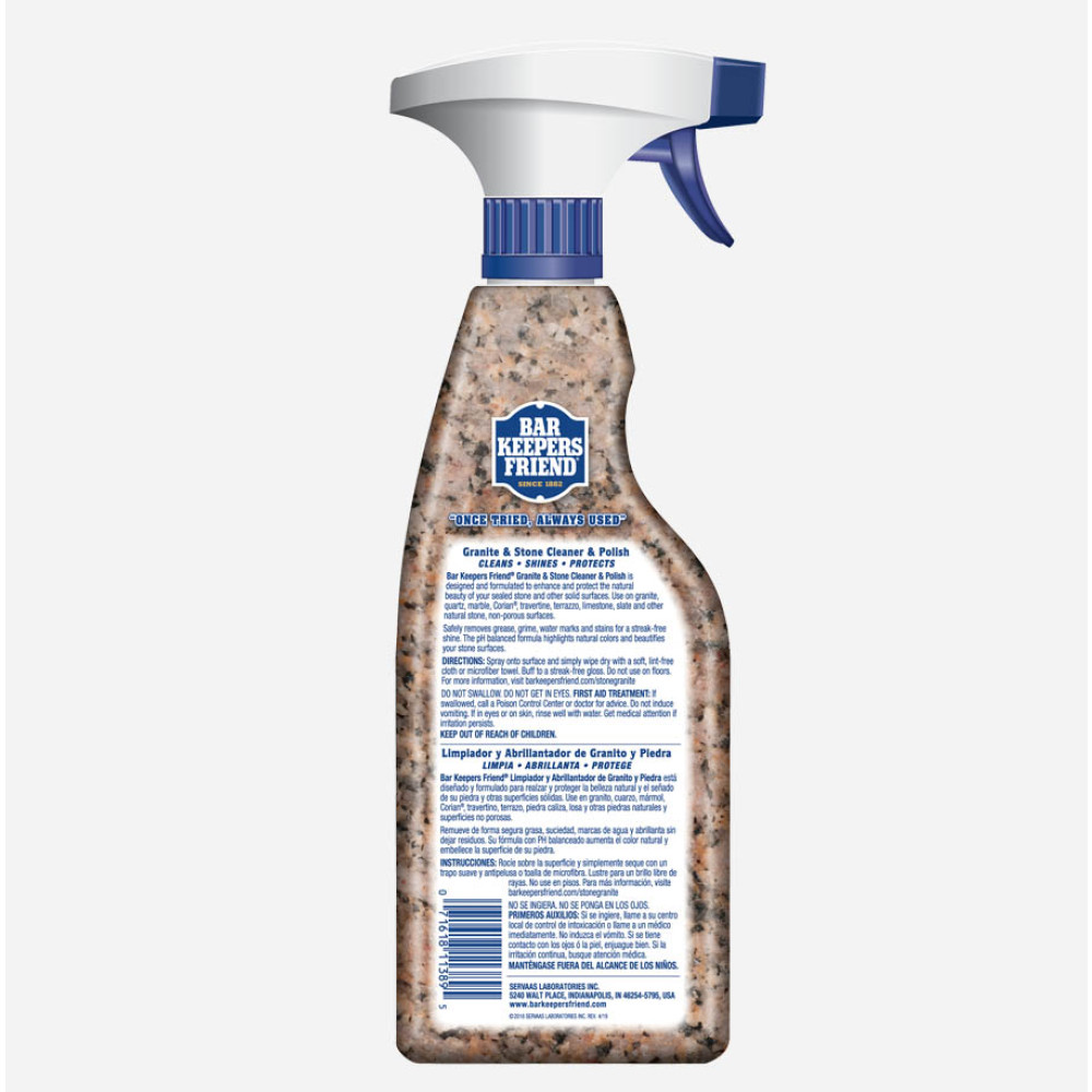 Bar Keepers Friend Granite, Stone Cleaner & Polish 750ml Kitchenware