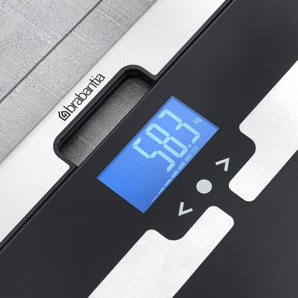Brabantia Brabantia Black Body Analysis Scales Kitchenware Australia