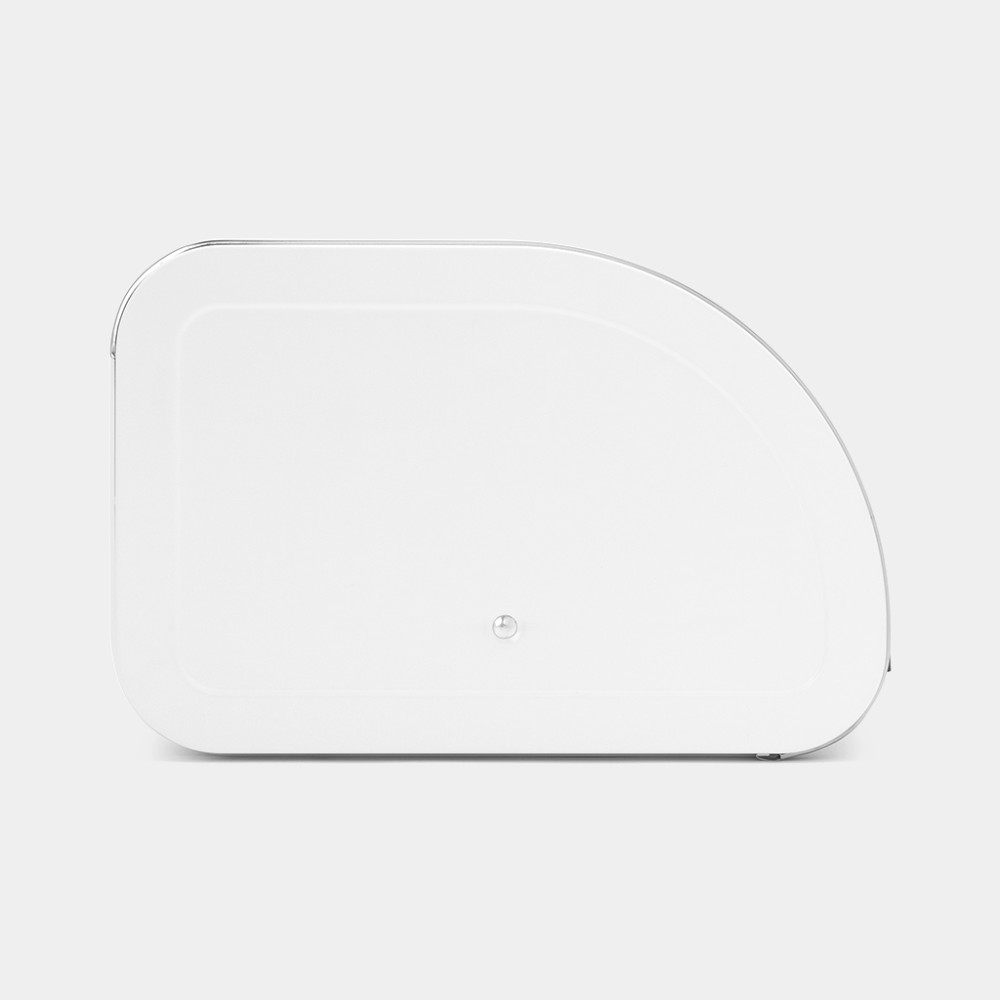 Brabantia Roll Top Bread Bin Large Steel White Kitchenware Australia