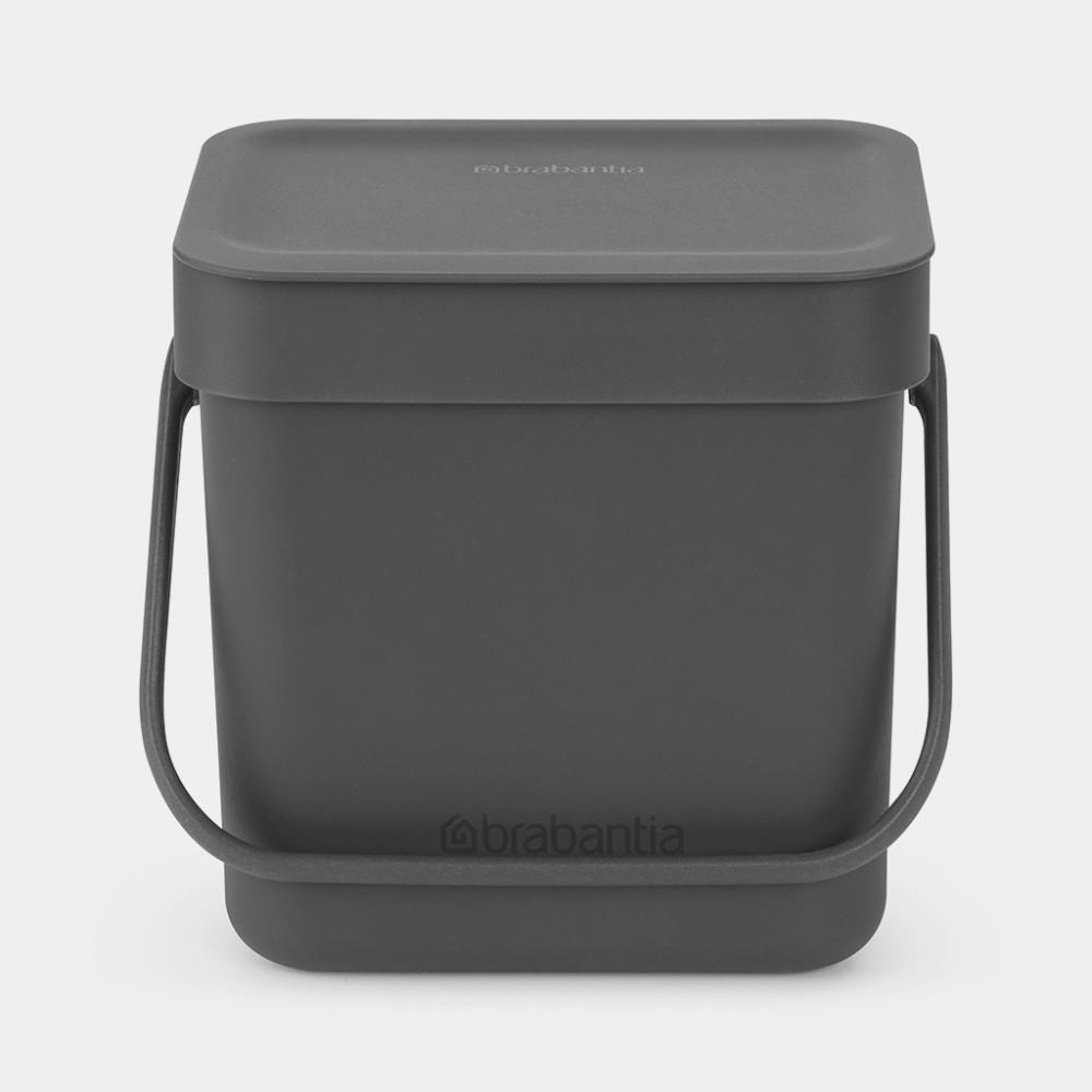 Brabantia Waste Bin Sort & Go 3L Grey