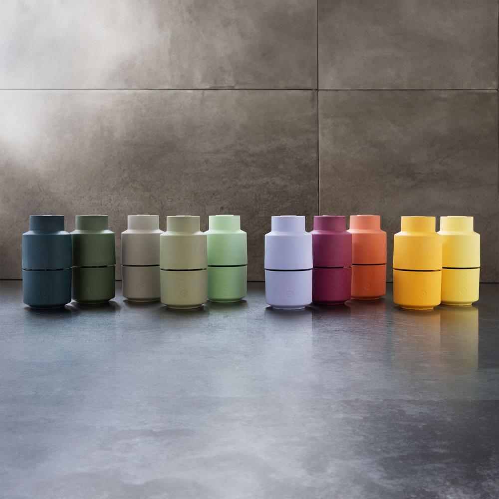 CrushGrind Billund Salt, Pepper and Spice Mill Sage Kitchenware Australia