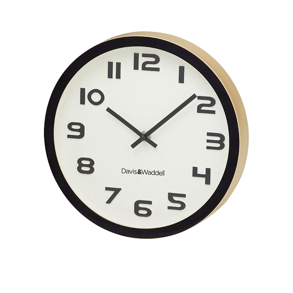 Davis & Waddell Essentials Logan Wall Clock 25.5cm