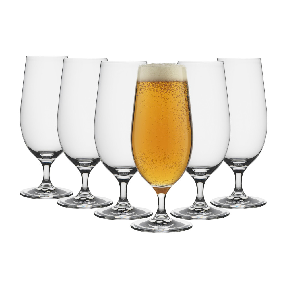 Ecology Classic Stem Beer Glass 460ml Set of 6 Kitchenware Australia