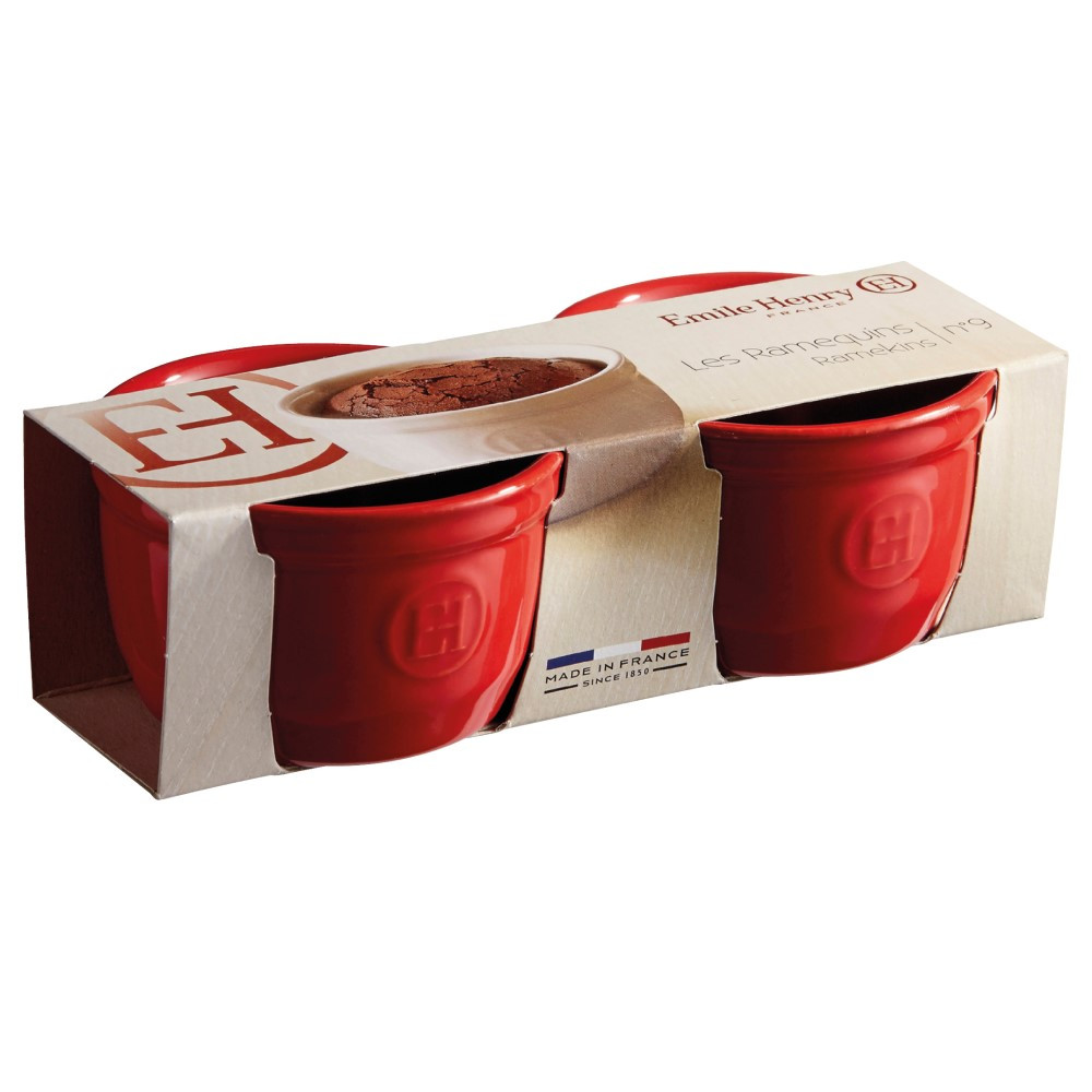 Emile Henry Ramekin 9cm Set of 2 Burgundy Kitchenware Australia
