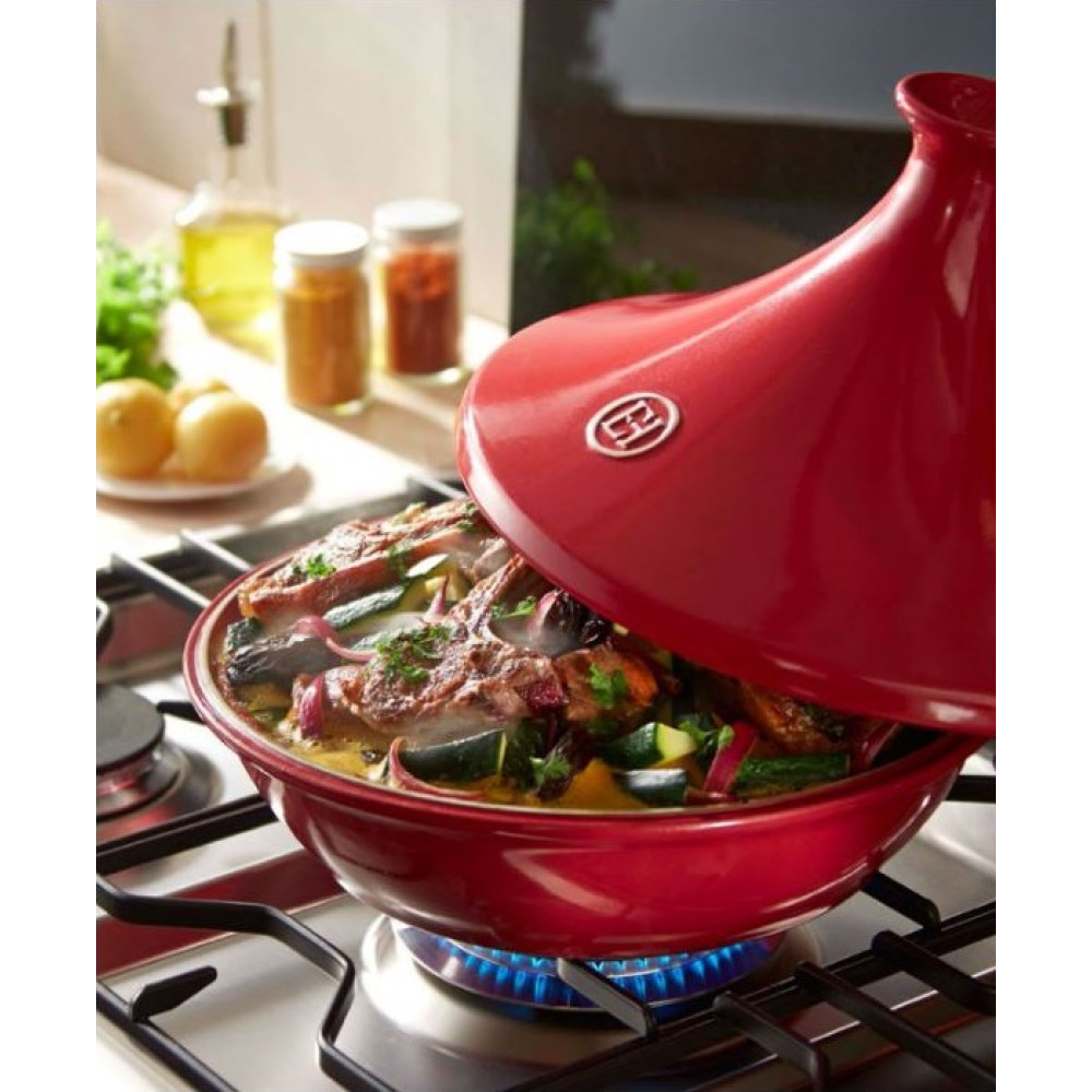 Emile Henry Flame Tagine Burgundy 27cm Kitchenware Australia