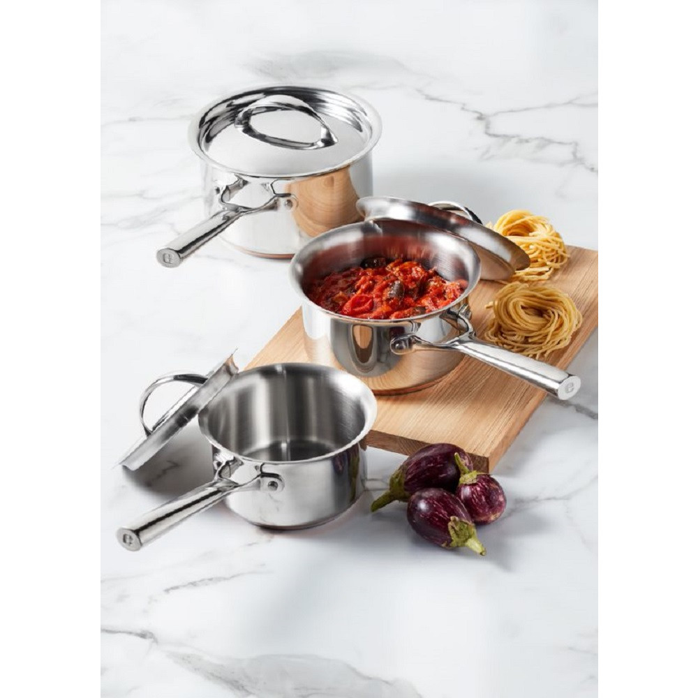 Essteele Per Vita 3 Piece Saucepan Set Kitchenware Australia