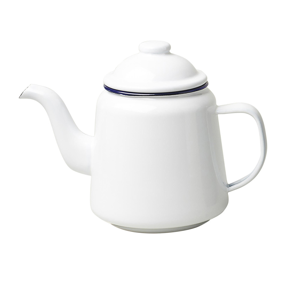 Falcon Enamelware Teapot 1.5L White