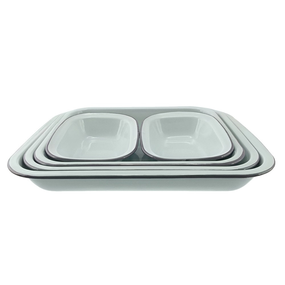 Falcon Enamel Baking Set of 5 Duck Egg Blue For $70.95 ...