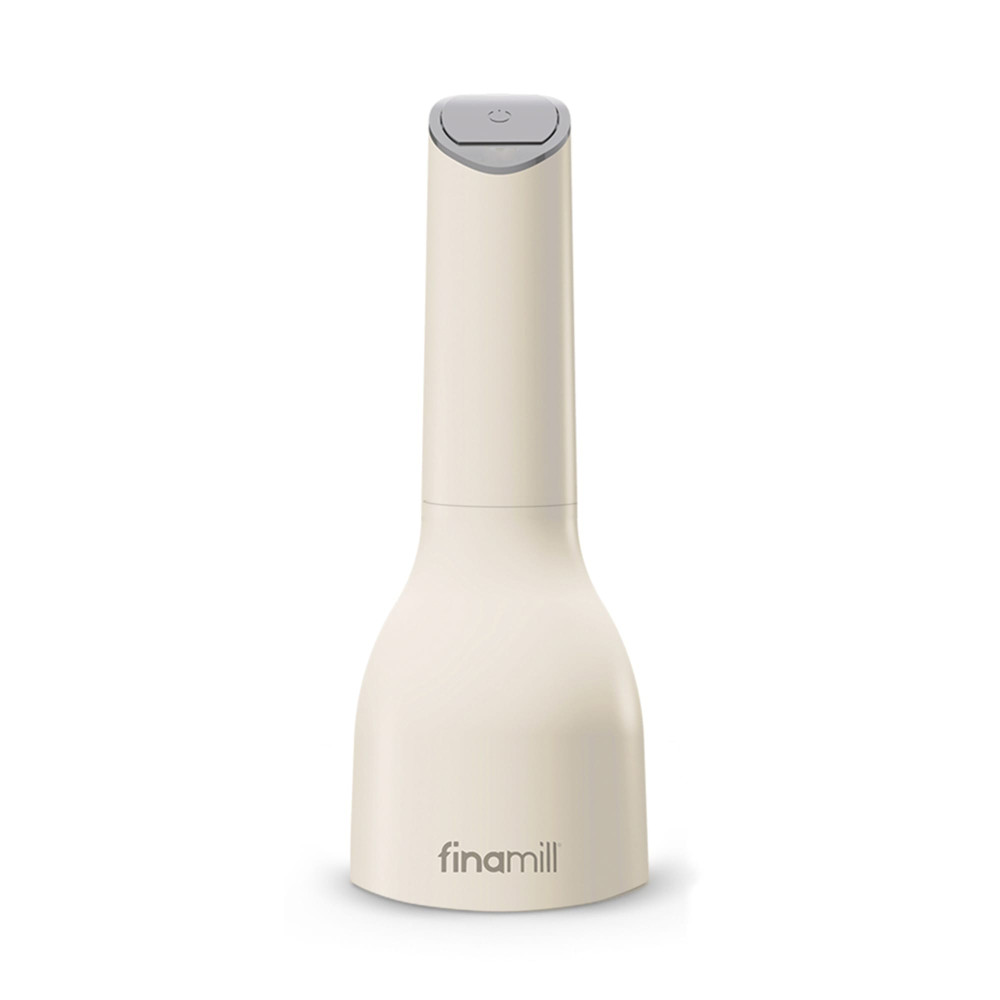FinaMill Electric Spice Grinder with 2 Pro Plus Pods Soft Cream