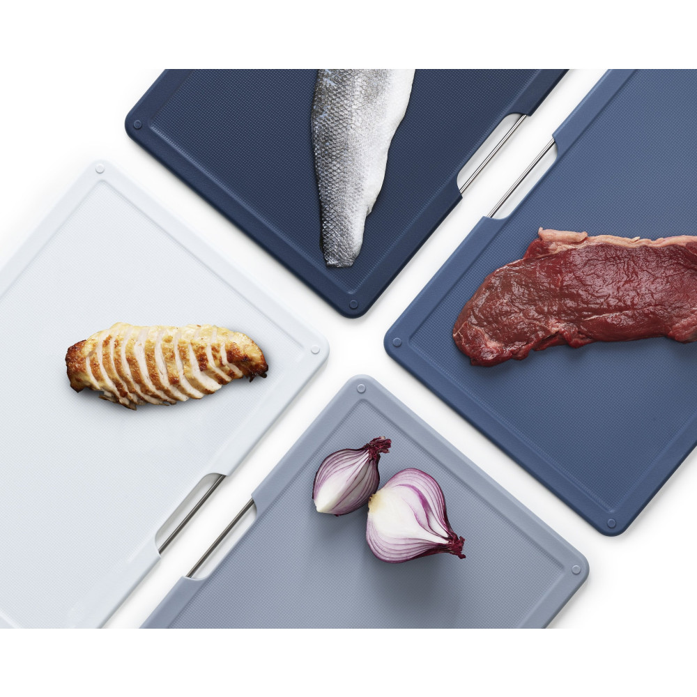 Joseph Joseph Folio 4 Piece Regular Chopping Board Set Graphite