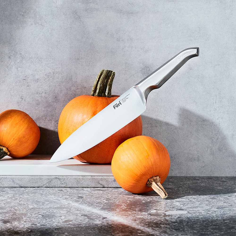 Furi Pro Stone Knife Block Set of 6 Flint Terrazzo Kitchenware Australia