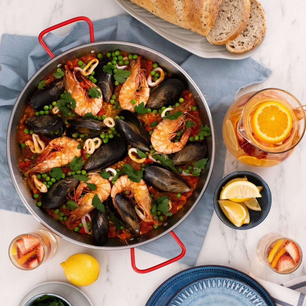 Garcima Carbon Steel Paella Pan 50cm Kitchenware Australia