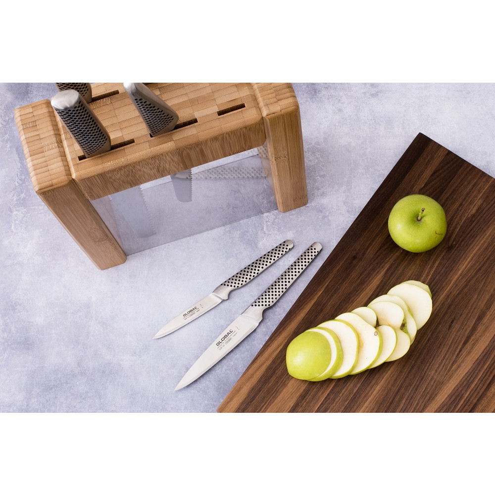 Global Ikasu 7pc Knife Block Set Kitchenware Australia Kitchenware