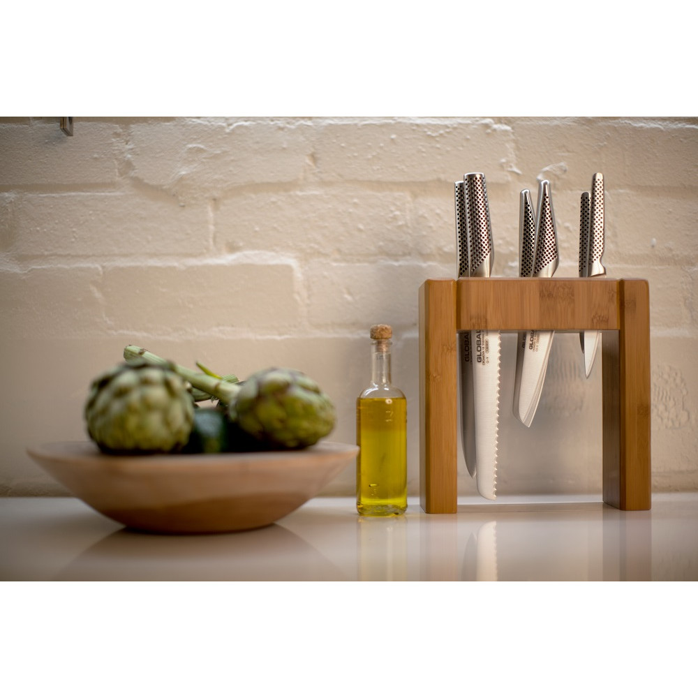 Global Ikasu 7pc Knife Block Set Kitchenware Australia Kitchenware