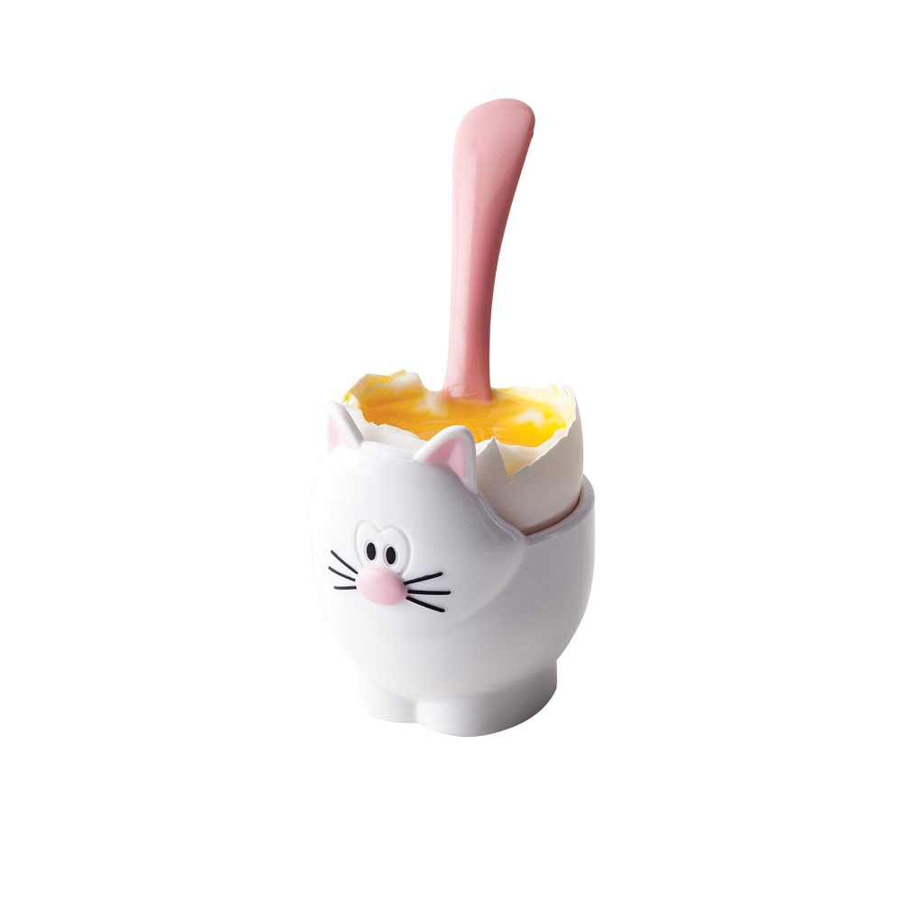 Joie Meow Egg Cup and Spoon