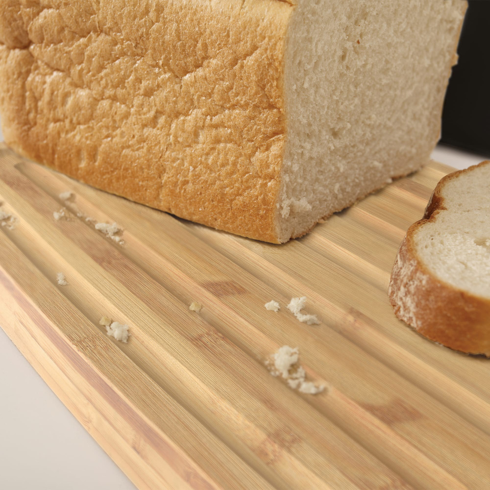 Joseph Joseph Bread Bin with Bamboo Lid Black Kitchenware Australia