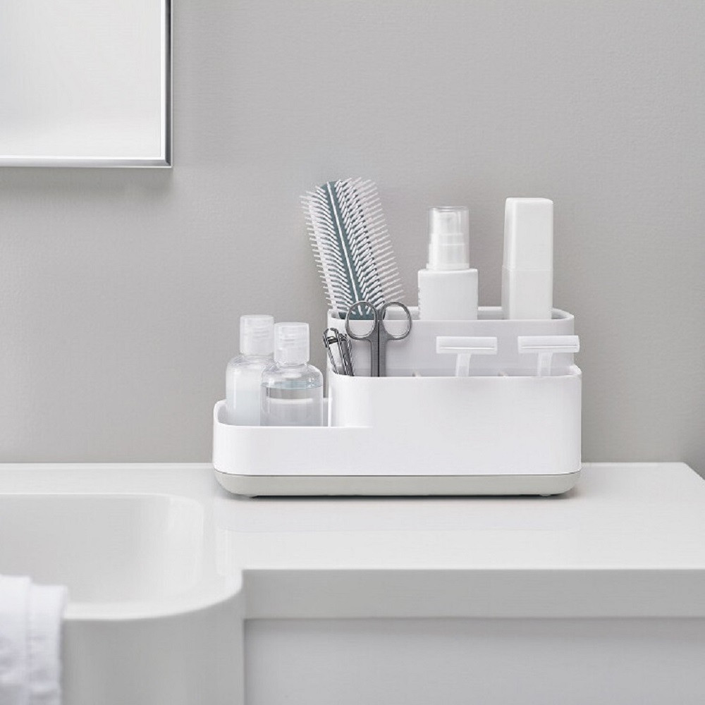 Joseph Joseph EasyStore Bathroom Storage Caddy Grey White Kitchenware