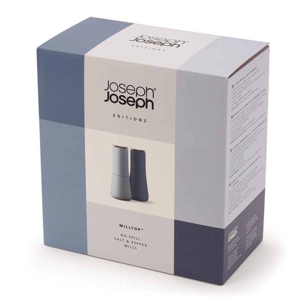 Joseph Joseph Milltop Salt and Pepper Set Editions Sky Kitchenware