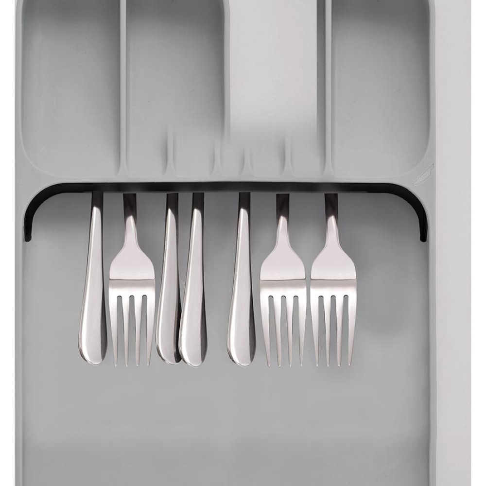 Joseph Joseph DrawerStore Large Compact Cutlery Organiser Grey