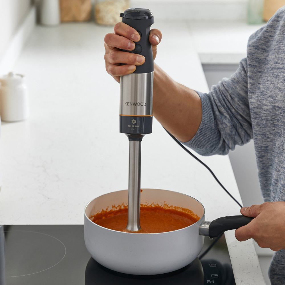 Kenwood HBM60307GY Triblade Hand Blender XL Plus Grey Kitchenware