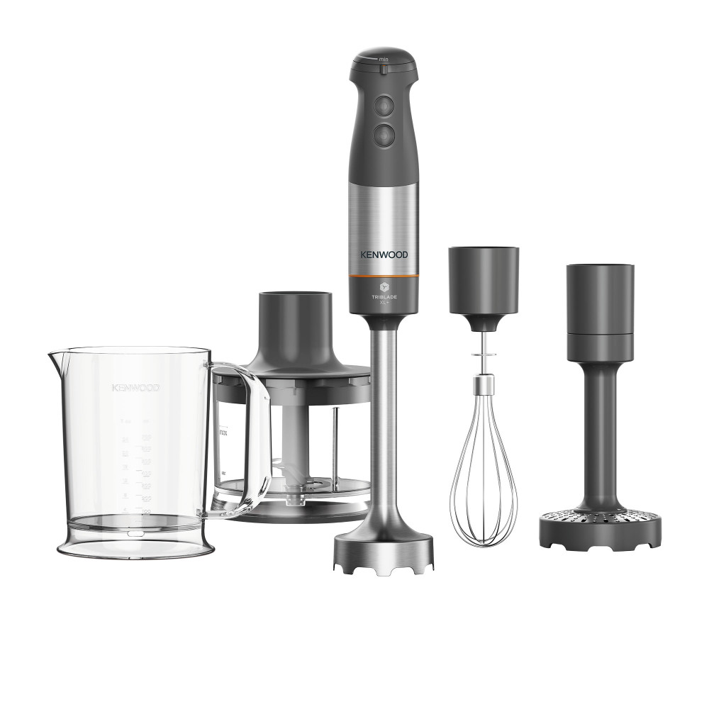Kenwood HBM60307GY Triblade Hand Blender XL Plus Grey Kitchenware