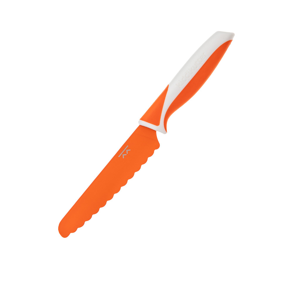 Kiddikutter Child Safe Knife Orange Kitchenware Australia