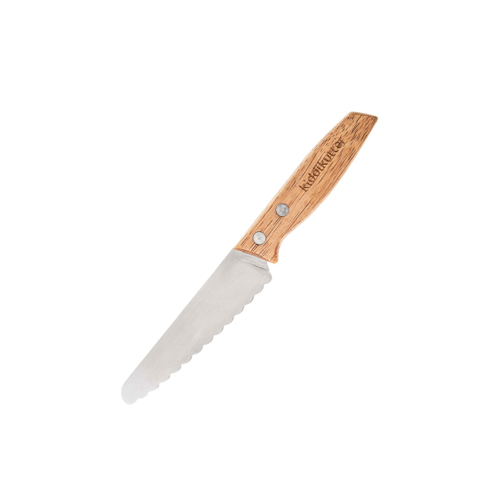 Kiddikutter Child Safe Knife with Wood Handle Kitchenware Australia