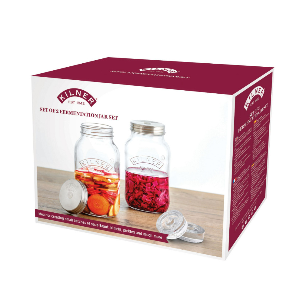 Kilner Fermentation Jar 1L Set of 2 Kitchenware Australia