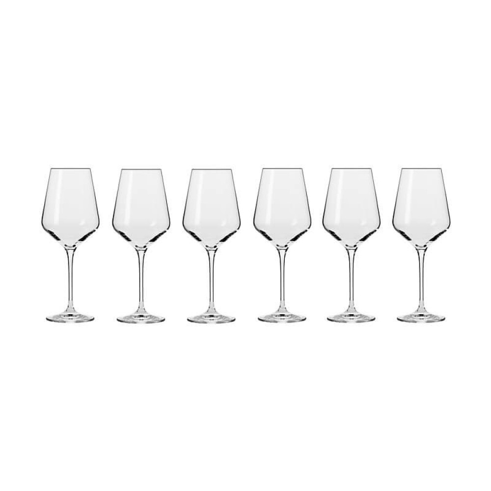 Krosno Avant Garde White Wine Glass 390ml Set of 6 Kitchenware Australia