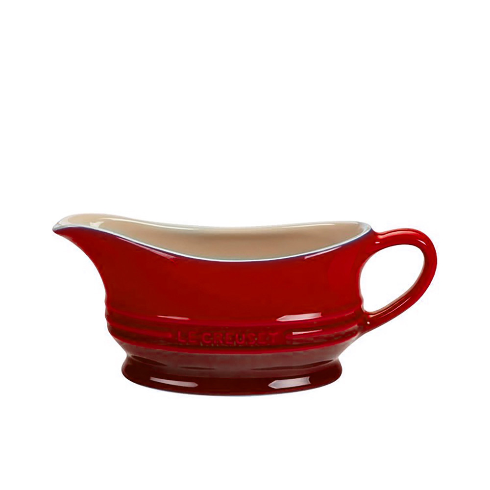 Le Creuset Stoneware Gravy Boat 400ml Cerise Kitchenware Australia