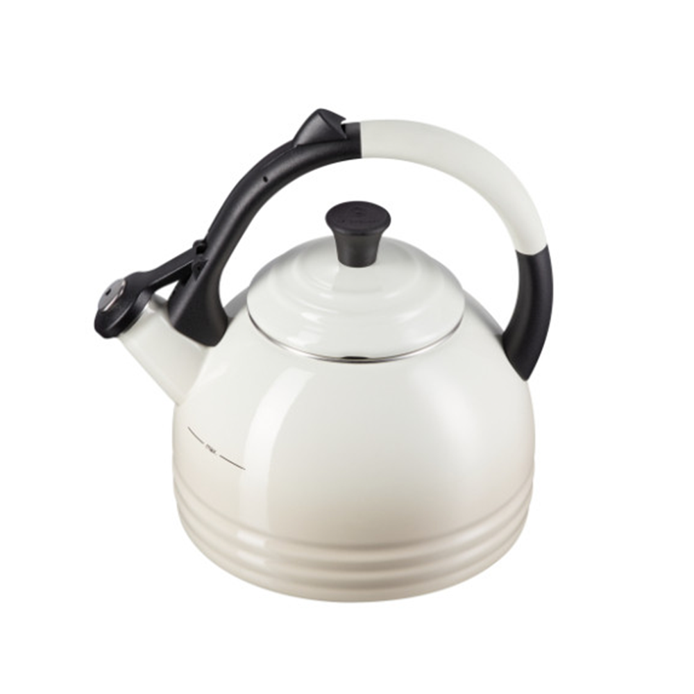 Le Creuset Peruh Kettle 1.6L Meringue Kitchenware Australia