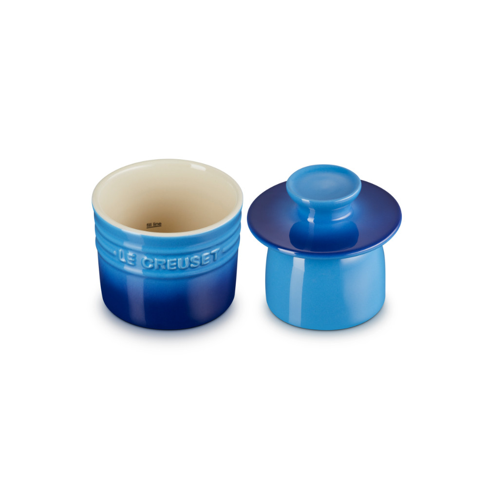 Le Creuset Stoneware Butter Bell Azure Blue Kitchenware Australia