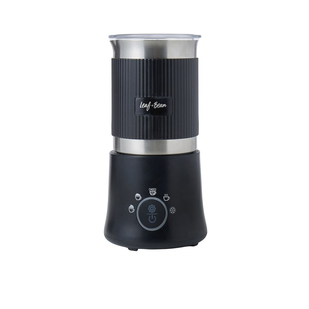 Leaf & Bean Detachable Milk Frother and Warmer Black Kitchenware Australia