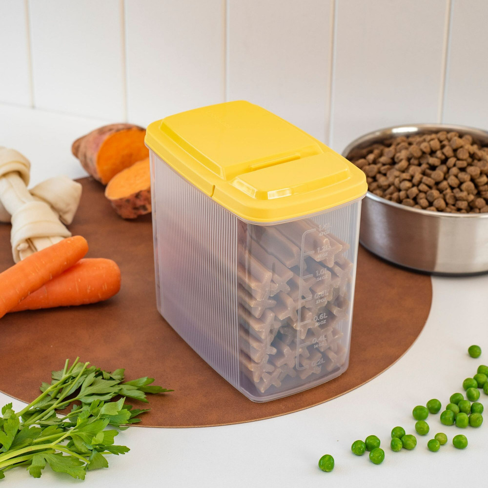 Lock & Lock Pet Flip Top Storage Container 1.6L Kitchenware Australia