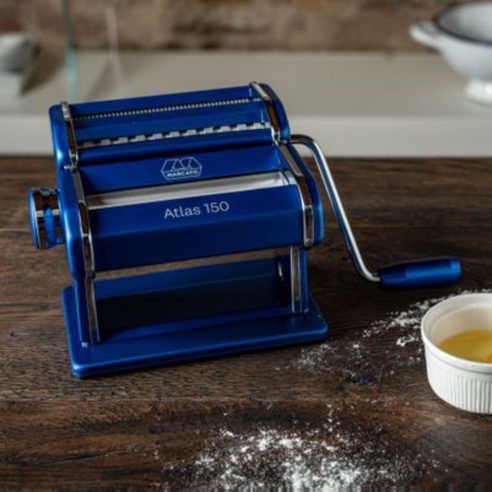 Marcato Pasta Machine, Atlas, Blue Kitchenware Australia