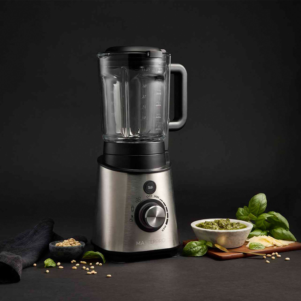 MasterPro Premium Multi Food Processor + Blender Silver Kitchenware