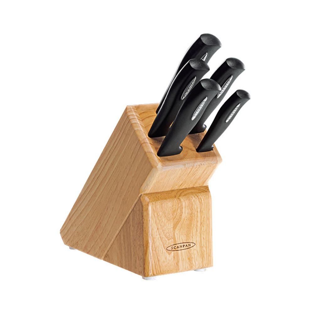 Scanpan Microsharp 6pc Knife Block Set Kitchenware Australia