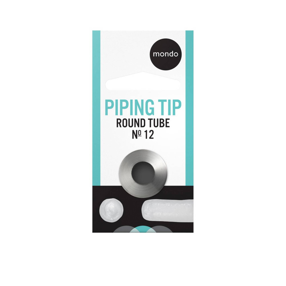Mondo Round Piping Tip #12