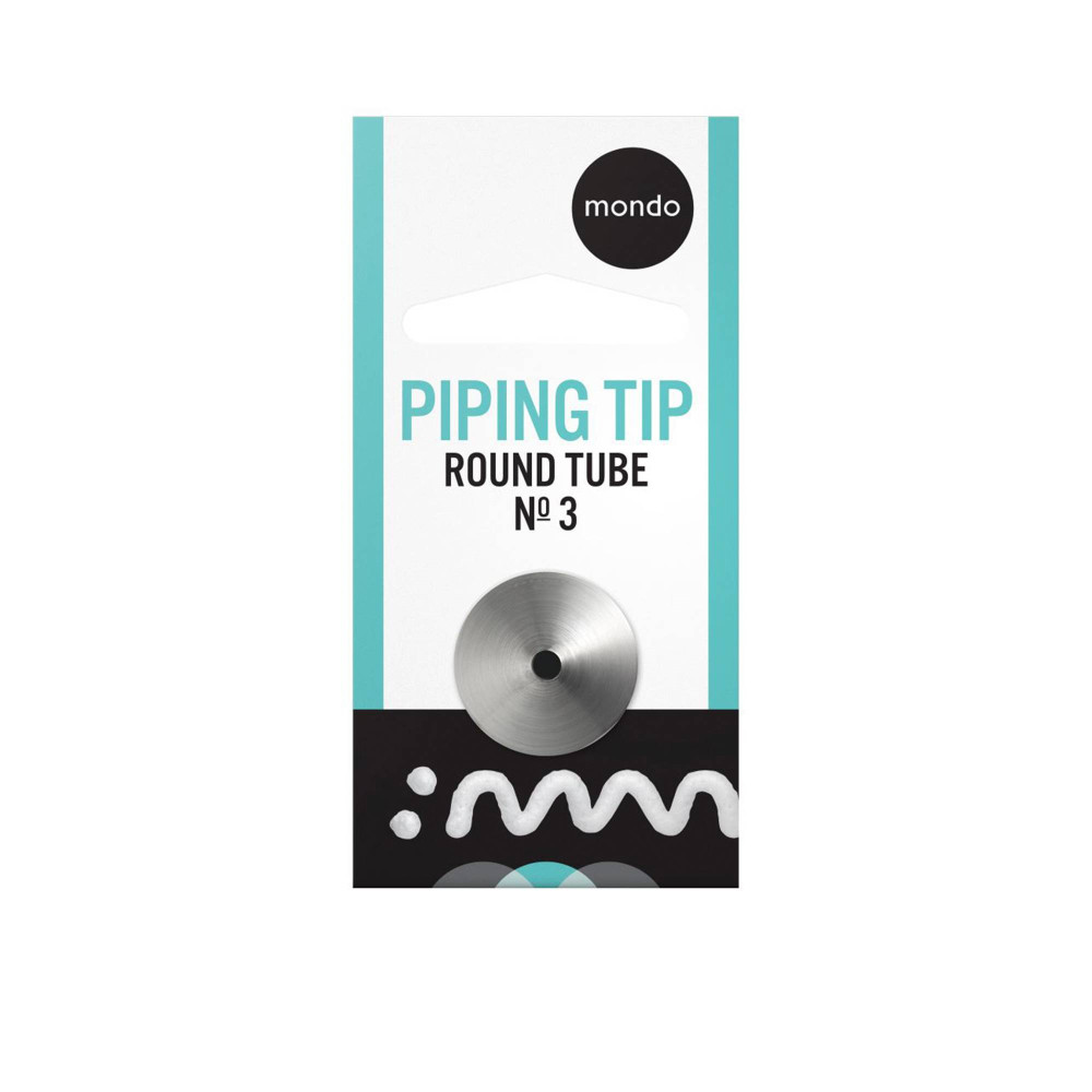 Mondo Round Piping Tip #3