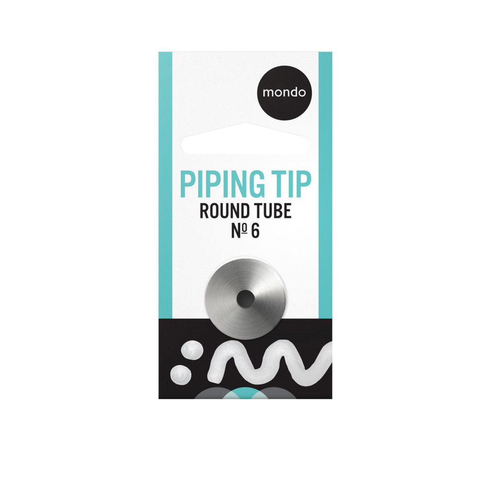 Mondo Round Piping Tip #6