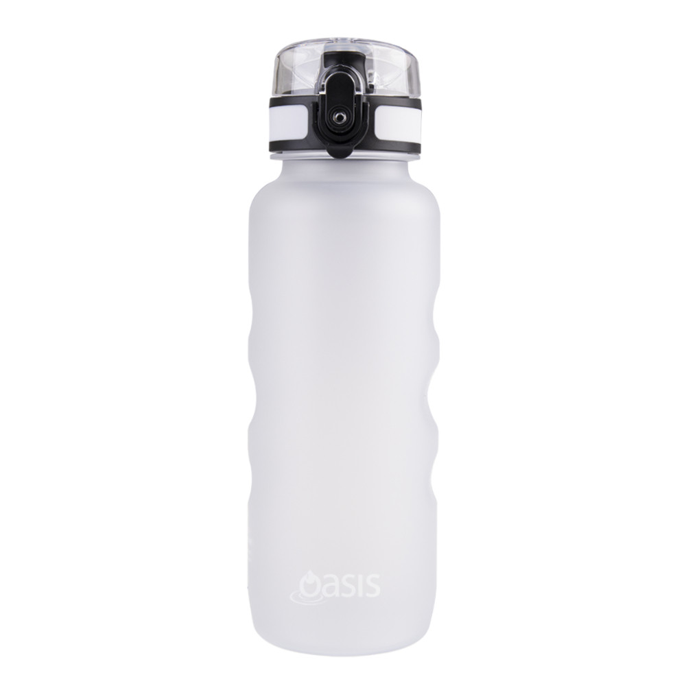 Oasis Tritan Sports Bottle 750ml White