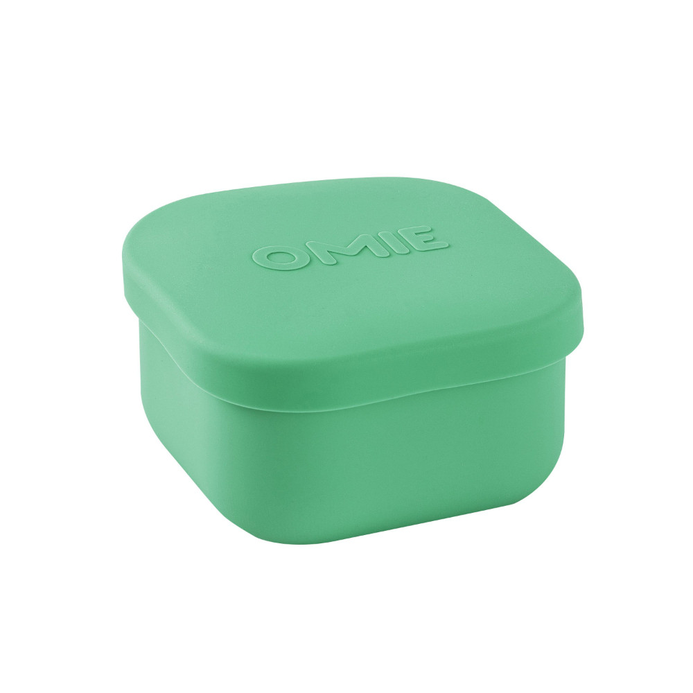 Omie Omiesnack Silicone Container 280ml Green | Kitchenware Australia