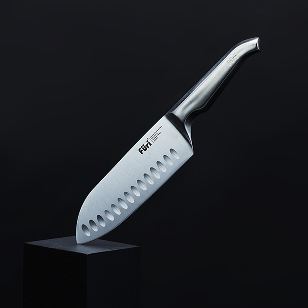 Furi Pro Hexagonal Knife Block 7 Piece Set Kitchenware Australia